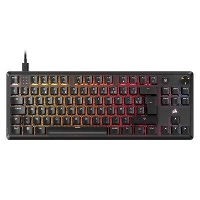 CORSAIR Clavier gaming m&eacute;canique RGB Azerty  K70 CORE TKL Noir
