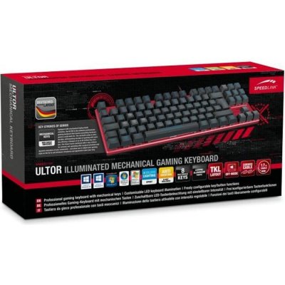  Clavier M&eacute;canique Gaming Tkl Speedlink Ultor - Azerty