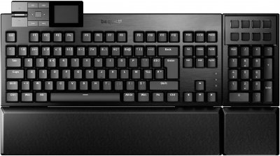 BE QUIET Clavier PC ! Dark Mount Silent Tactile FR ISO - Noir