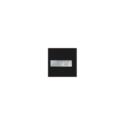 CHERRY Clavier PC  KW 9100 Slim Mac - Blanc/Argent/SX/Sans Fil
