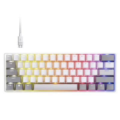 CORSAIR Clavier PC  Clipper Pro Mini 60 - Filaire - Blanc