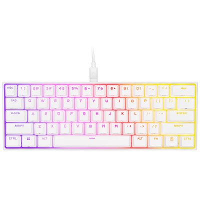 CORSAIR Clavier PC  K65 RGB Mini (Blanc) - CH-9194110-FR 