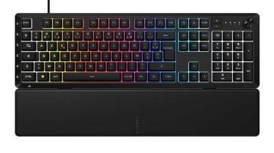CORSAIR Clavier PC  Skiff 100 Plus - Membrane/Filaire/RGB/Noir