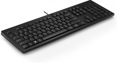 HP Clavier PC >   Clavier PC  Clavier filaire  125 Noir