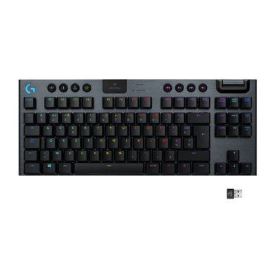 LOGITECH Clavier PC  G915 TKL Lightspeed Linear Carbon 