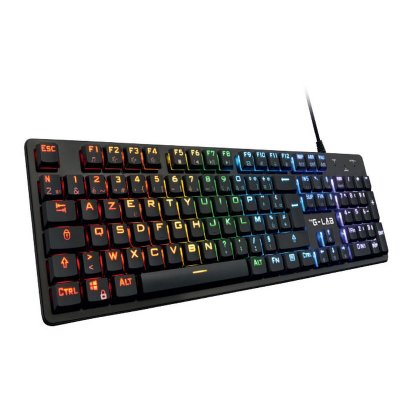 THE G LAB Clavier PC The G-LAB Keyz Platinium - Filaire M&eacute;canique RGB 