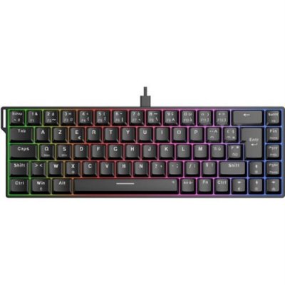 THE G LAB Clavier PC The G-LAB Keyz Titanium HE - Filaire - Blanc