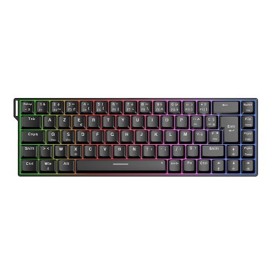 THE G LAB Clavier PC The G-LAB Keyz Titanium HE - Filaire - Noir