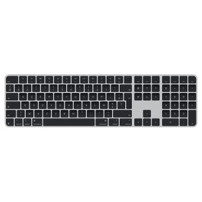 APPLE Clavier sans fil Azerty  Magic Keyboard avec Touch ID et pav&eacute; num&eacute;rique Noir 