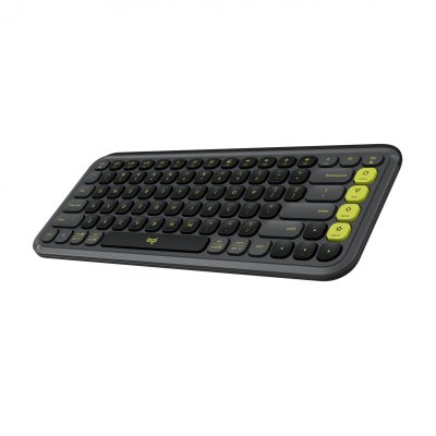 LOGITECH Clavier sans fil Azerty  Pop Icon Keys Bluetooth Graphite 
