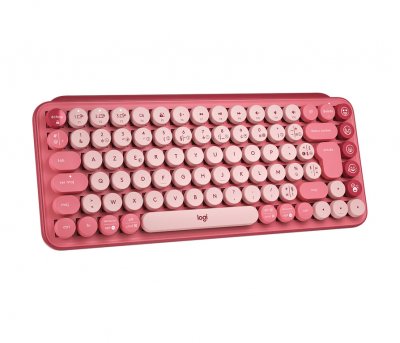 LOGITECH Clavier sans fil  POP Keys Multidispositif-Heartbreaker
