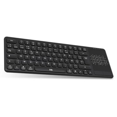 TNB Clavier sans fil -  - Slim Touch - Ultra-mince - Ergonomique - Noir