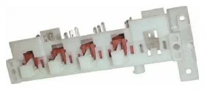 CANDY Clavier selecteur 4 touches pour lave linge  - 91206995
