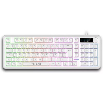 THE G LAB Clavier THE G-LAB KEYZ CAESIUM EX Blanc