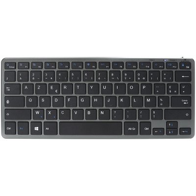 BLUESTORK Clavier TKL -  - Bluetooth + 2.4Ghz PC - Gris et Noir
