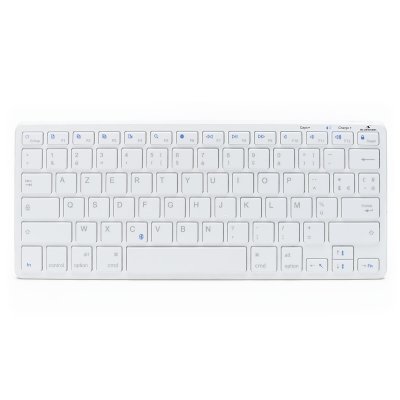 BLUESTORK Clavier TKL -  - Bluetooth Rechargeable pour Mac - Blanc