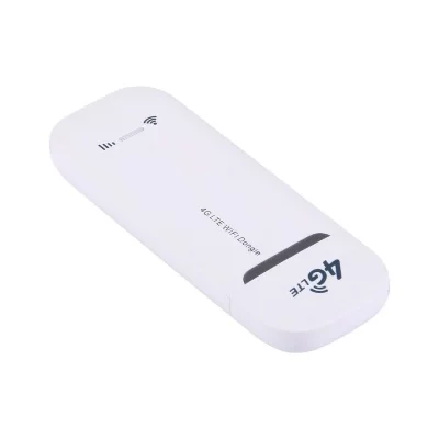 Cl&eacute; 4G USB Cl&eacute; Wifi Modem Sans-Fil 150 Mbps Emplacement Micro SD Blanc +SD 32Go -
