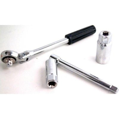 PRECISION STEEL Cl&eacute; a bougie 16-21mm a cliquet