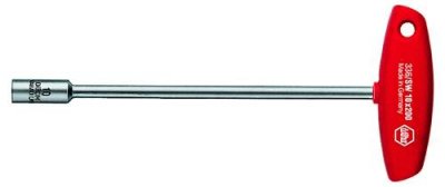 WIHA Cl&eacute; a douille 6 pans avec manche en T - 5,5x125mm - 