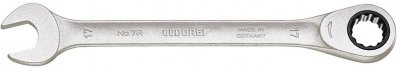 GEDORE Cl&eacute; &Agrave; Fourche &Agrave; Cliquet Annulaire Profil Ud 22 Mm