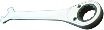 GEDORE Cl&eacute; &Agrave; Fourche Avec Cliquet &Agrave; Anneau Profil&eacute; Ud 27 Mm
