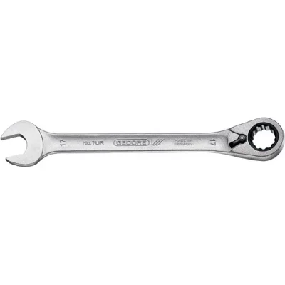 GEDORE Cl&eacute; &Agrave; Fourche Avec Cliquet &Agrave; Anneau R&eacute;versible Ud 13 Mm