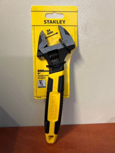 STANLEY Cl&eacute; &agrave; molette bimti&egrave;re Maxsteel&reg;  - 0-90-948 - 250 mm