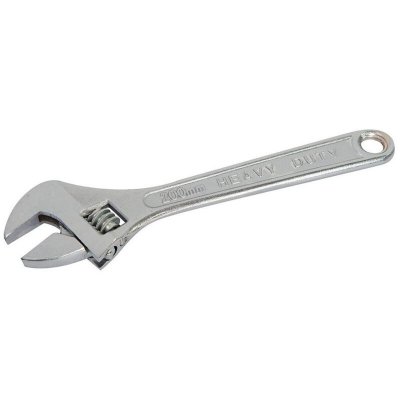 SILVERLINE Cl&eacute; &agrave; molette, Long. 200 mm - M&acirc;choires 22 mm, Long. 200 Mm - Machoires 22 Mm