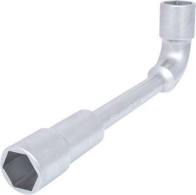 KS TOOLS Cl&eacute; &agrave; pipe d&eacute;bouch&eacute;e chrome mat, 30 mm 6 pans   517.0430