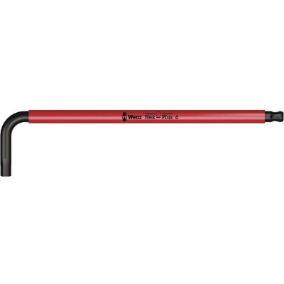 WERA Cl&eacute; allen coud&eacute;es p.vis &agrave; 6 pans creux  950 SPKL Hex-Plus HF 6,0