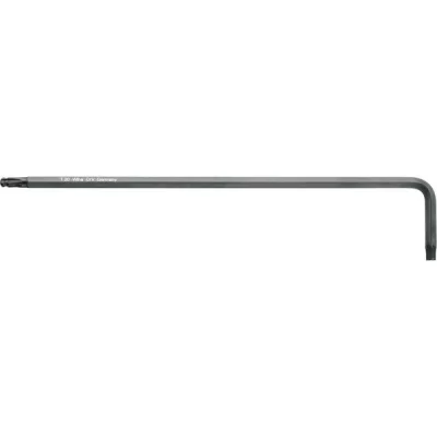 WIHA Cl&eacute; coud&eacute;e &agrave; t&ecirc;te sph&eacute;rique TORX, Dimensions : T 30, Long. des branches 191 x 38 mm
