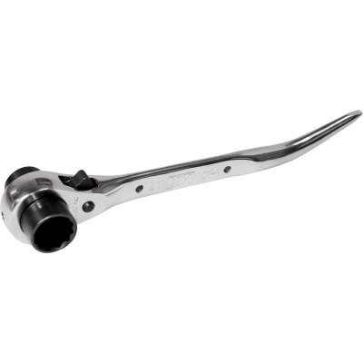 SILVERLINE Cl&eacute; d'&eacute;chafaudage douille profonde &agrave; cliquet manche effil&eacute; - 21/23 mm