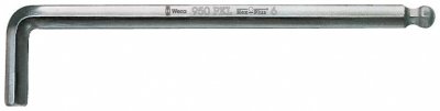 WERA Cl&eacute; m&acirc;le coud&eacute;e 6 pans int&eacute;rieurs 6 mm  05022062001 1 pc(s)