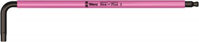 WERA Cl&eacute; M&acirc;le Six Pans Creux - 950 Spkl Hf Multicolour - 3x123mm