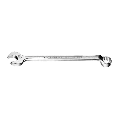 GEDORE Cl&eacute; mixte 1 B Surplat 25 mm Longueur 328 mm forme B acier CV