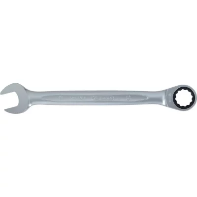 KS TOOLS Cl&eacute; mixte &agrave; cliquet CHROMEplus, 22 mm, 72 dents  503.4222