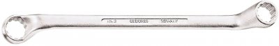 GEDORE Cl&eacute; polygonale double 2 30 x 32 mm 370 mm profond&eacute;ment contrecoud&eacute;e