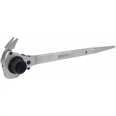 KS TOOLS Cl&eacute; pour &eacute;chafaudage  - 4 en 1 - 310 mm - 522.2219 522.2219