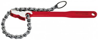ROTHENBERGER Cl&eacute; serre-tube &agrave; chaine Gripping 4'' r&eacute;versible - 70235