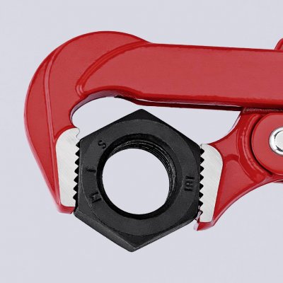 KNIPEX Cl&eacute; Serre-tubes 310mm Avec M&acirc;choires Coud&eacute;es &Agrave; 90&deg; - Capacit&eacute; 42mm