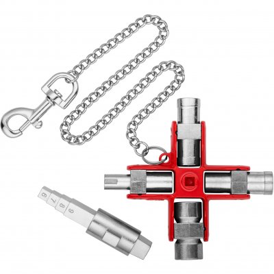 KNIPEX Cl&eacute; Universelle "construction" Pour Armoires Et Fermeture - 90mm