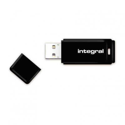 INTEGRAL Cl&eacute; USB 2.0  16 Go Noire 