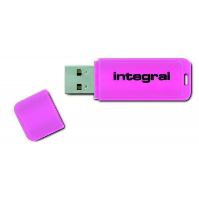 INTEGRAL Cle USB 2.0  Neon 128Go Rose