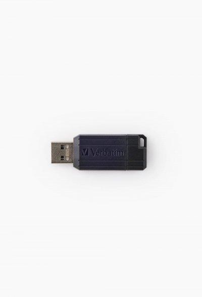 VERBATIM Cl&eacute; USB 2.0  PinStripe 128 Go Noir 