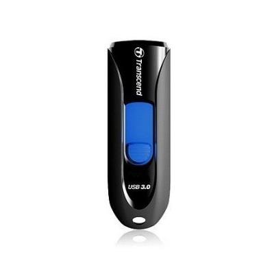 GENERIQUE Cle usb 3.0 transcend jetflash 790 - 32go noir bleu ts32gjf790k