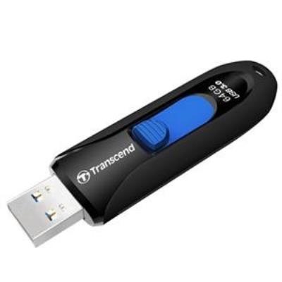 GENERIQUE Cle usb 3.0 transcend jetflash 790 - 64go noir bleu ts64gjf790k