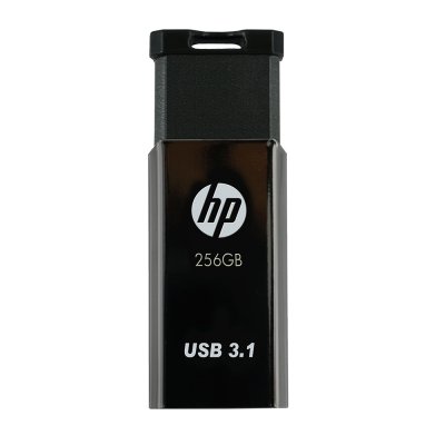 HP Cl&eacute; USB 3.1  X770W 256Go jusqu'&agrave; 400 Mo/s -noir