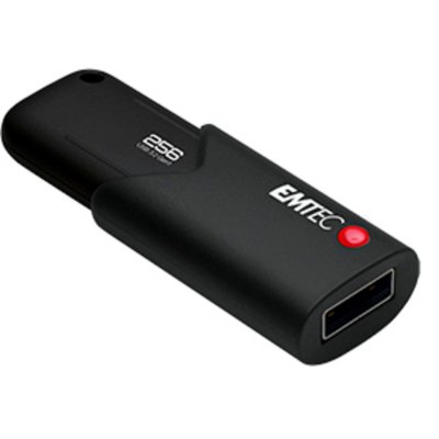 EMTEC Cl&eacute; USB 3.2 Gen 1  Click Secure 256 Go Noir 