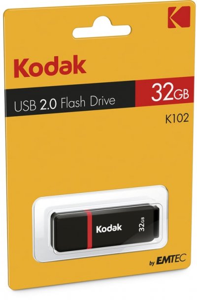 KODAK Cl&eacute; USB 32Go  K102 (Noir) 