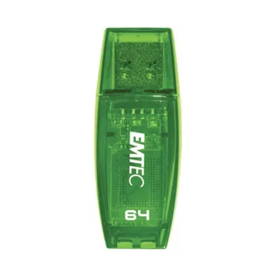 EMTEC Cl&eacute; USB 64GB  C410 (Vert) USB 2.0